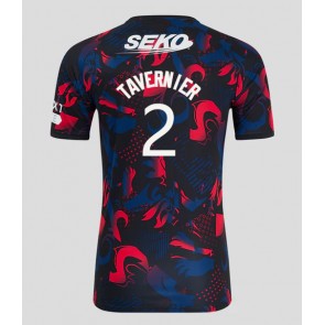 Rangers James Tavernier #2 Alternativní Dres 2024-25 Krátký Rukáv